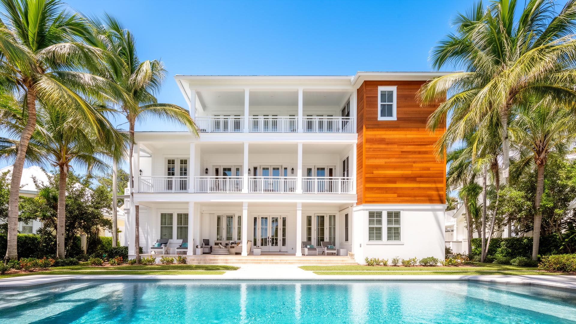 Lakewood Ranch luxury homes at golden hour